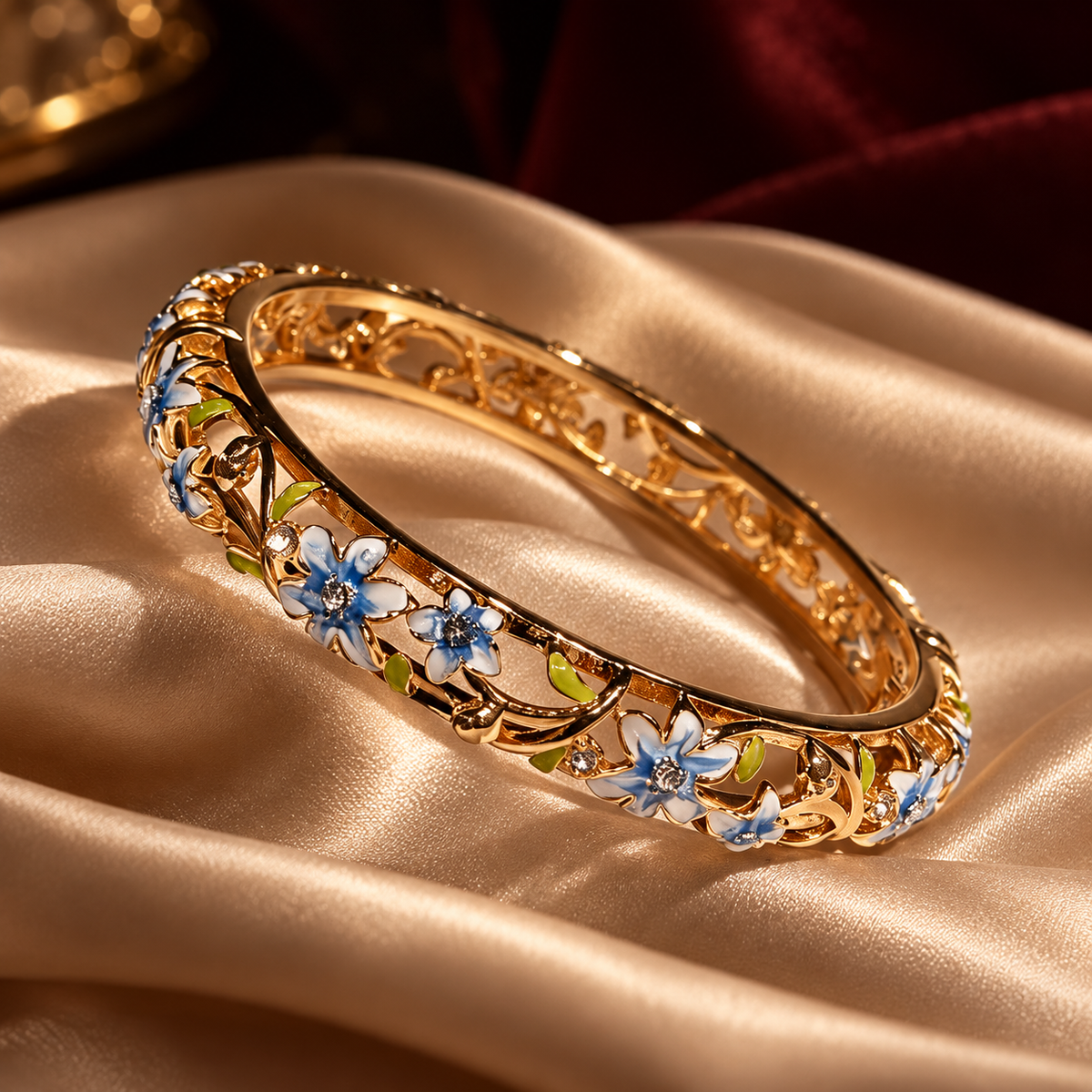 Flora Bloom Bangle