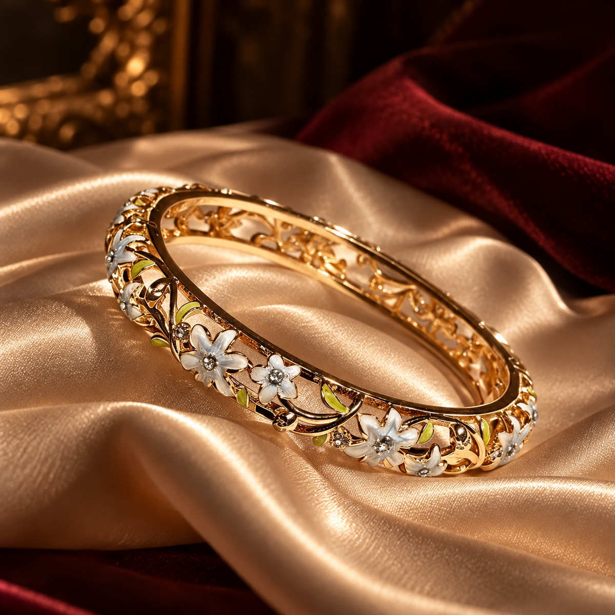 Flora Bloom Bangle