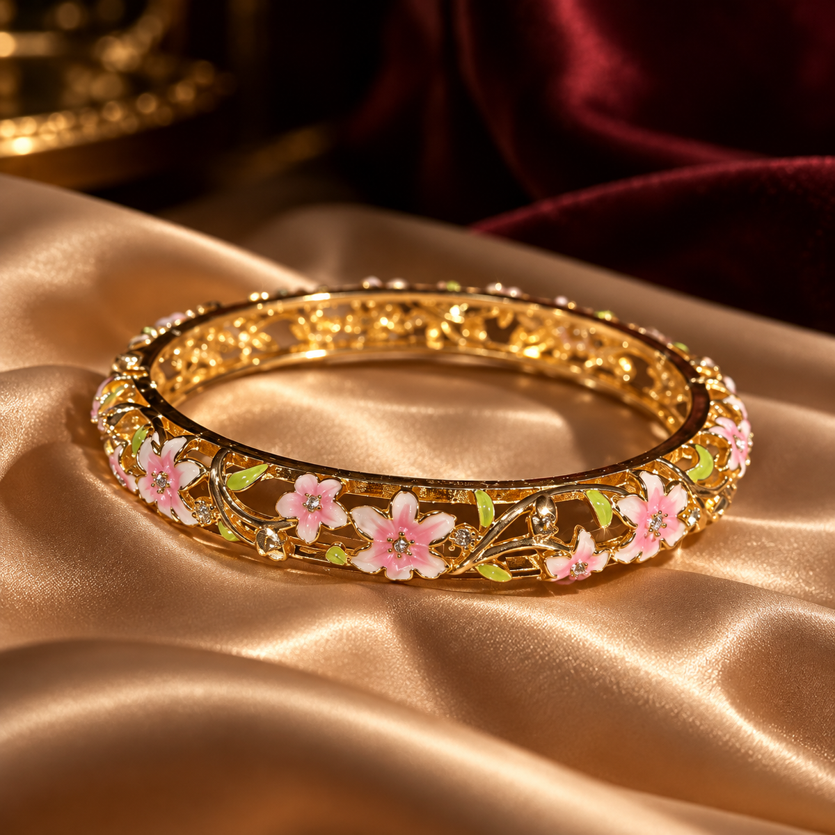 Flora Bloom Bangle