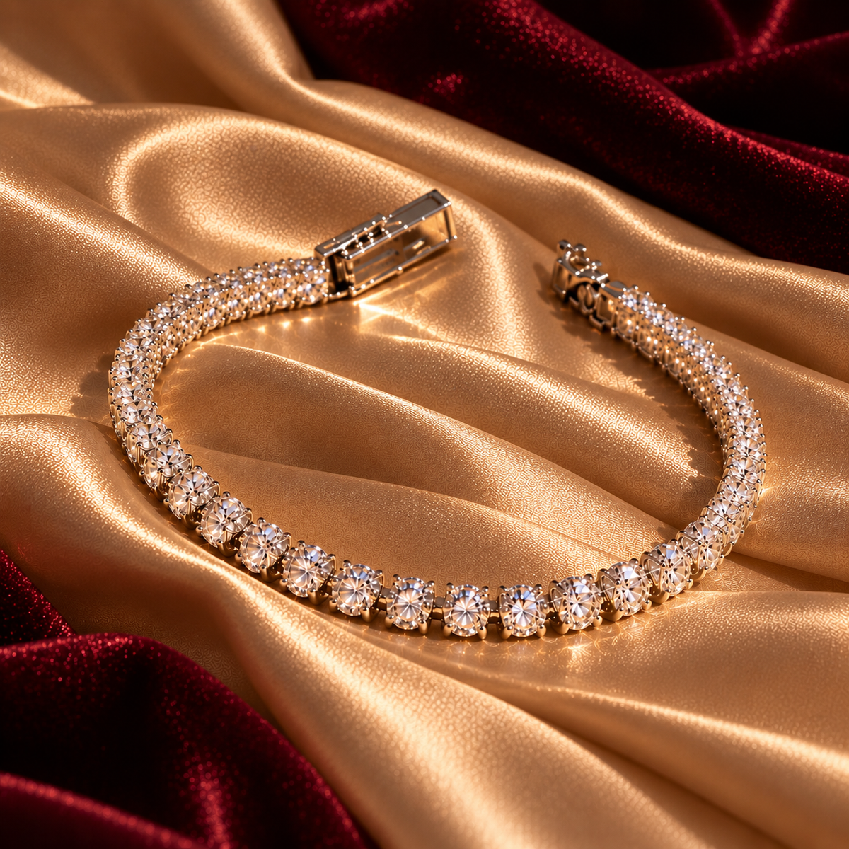Celeste Tennis Bracelet