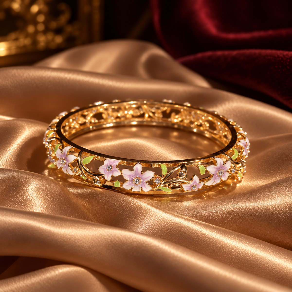 Flora Bloom Bangle