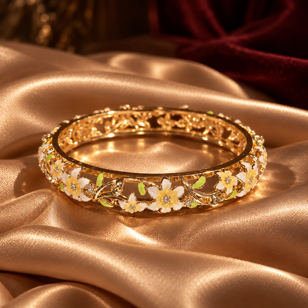 Flora Bloom Bangle