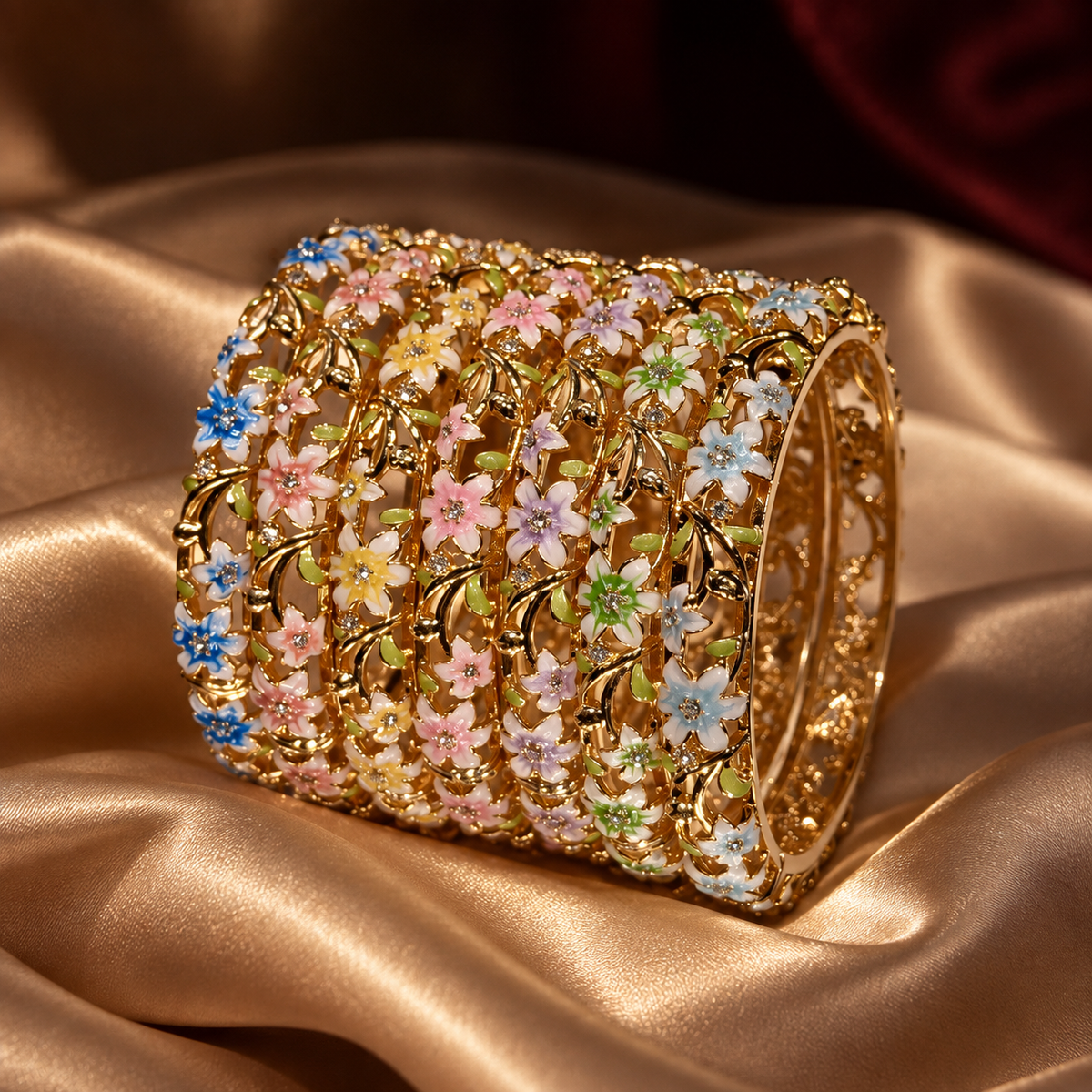 Flora Bloom Bangle