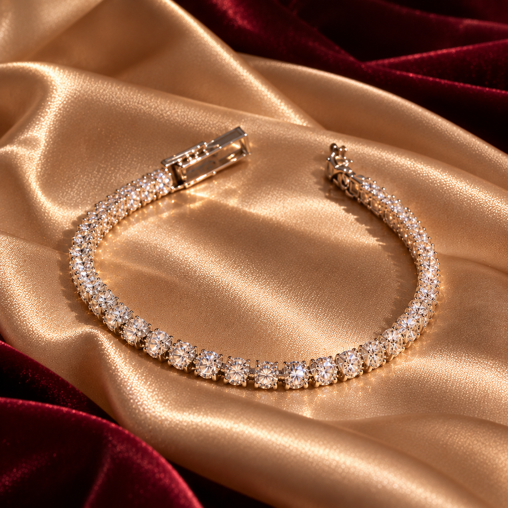 Celeste Tennis Bracelet