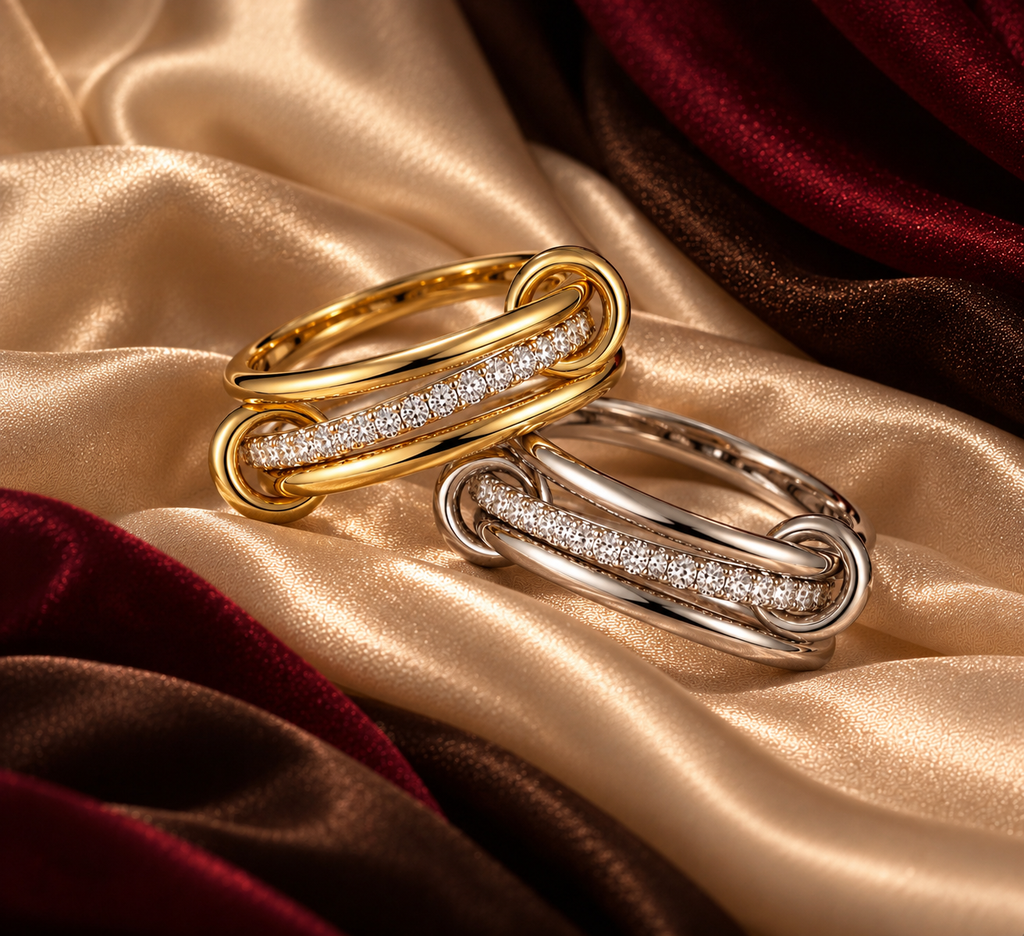 Celeste Knot Ring