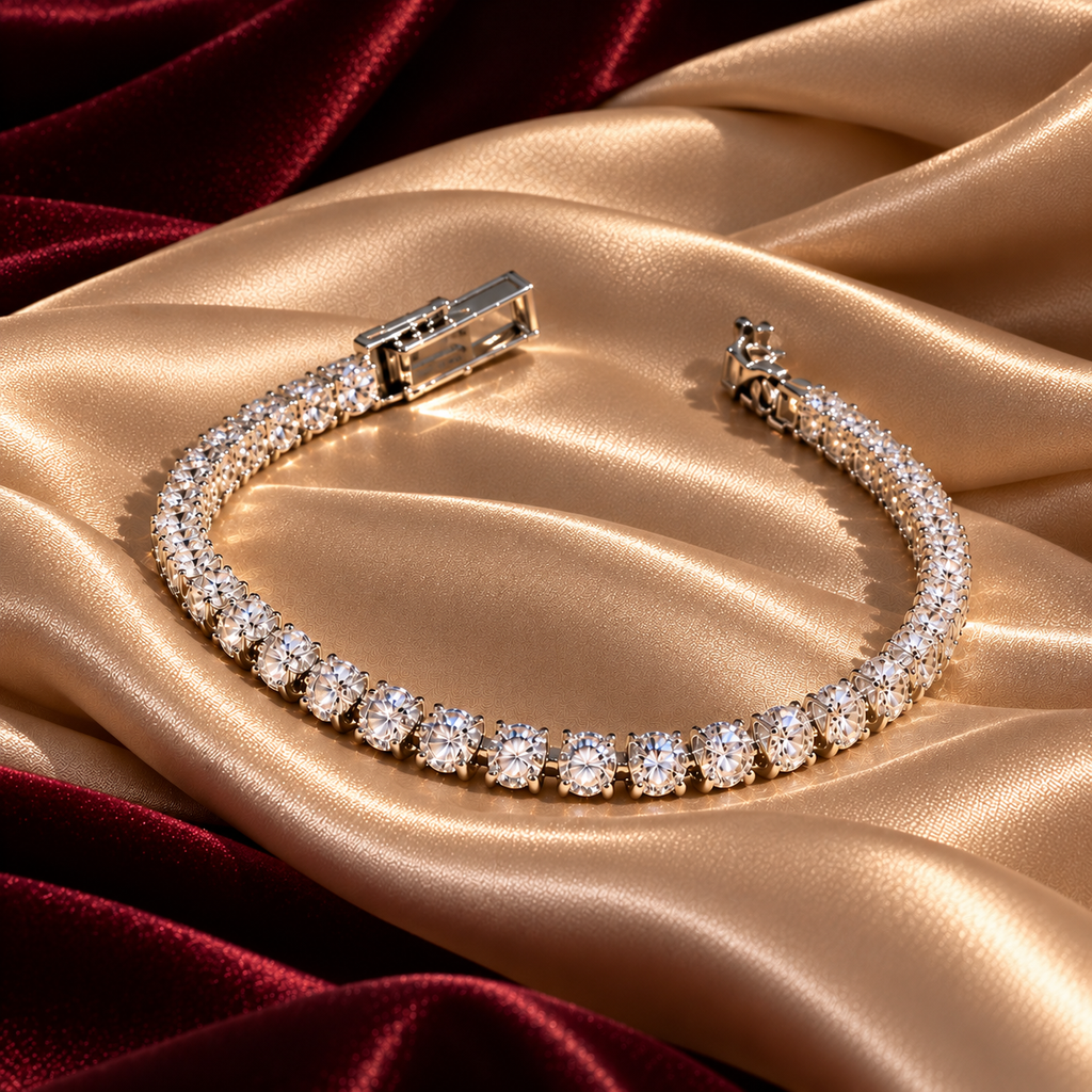 Celeste Tennis Bracelet